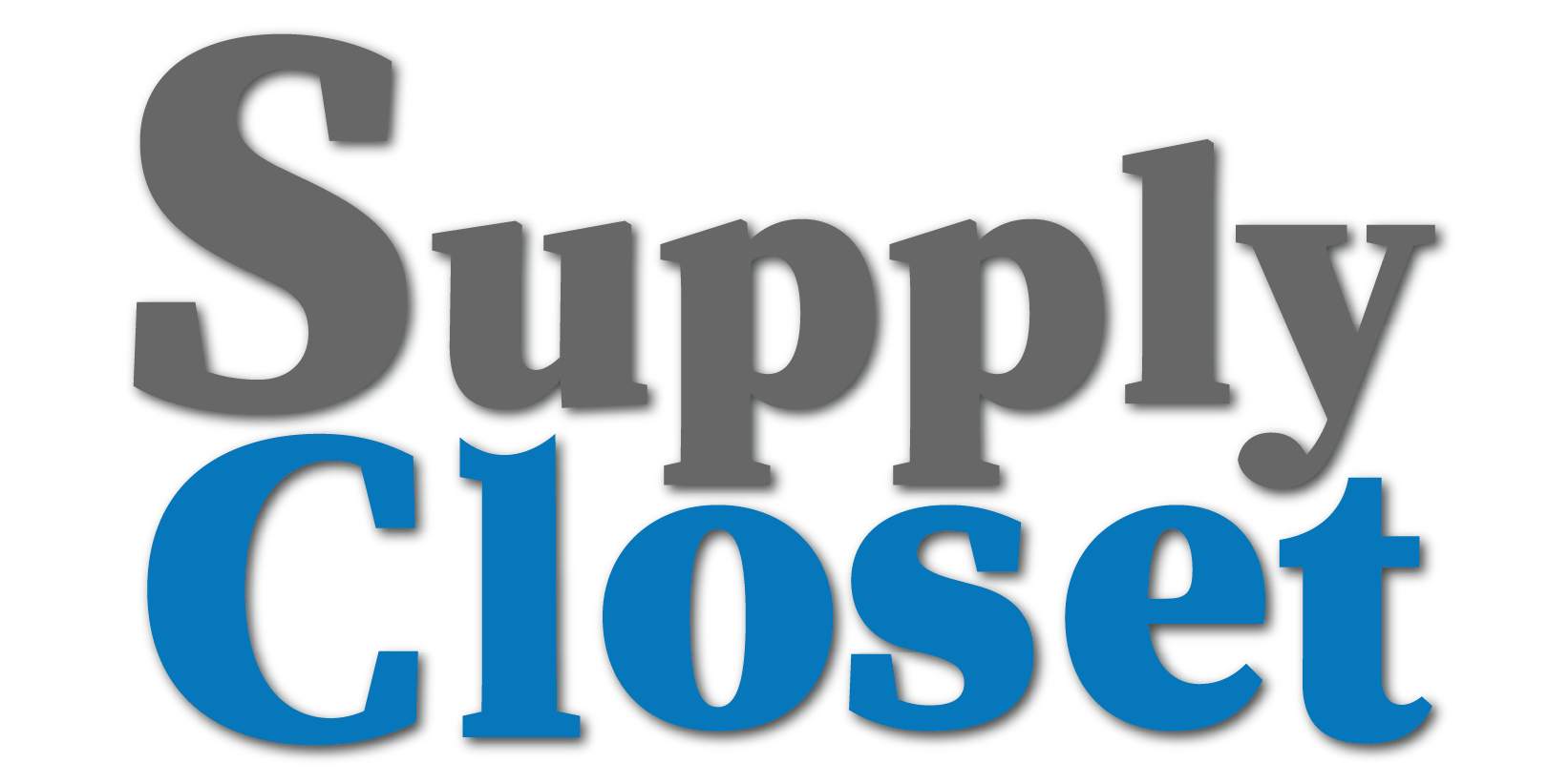 image logo of supply closet purchase cleaning supplies in bulk with fast shipping.