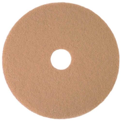 20" FLOOR PAD, BURNISHING, TAN, RENOWN, 5/CS