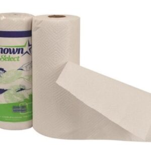 kitchen paper towels Renown perforated eco rolls