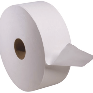 TOILET TISSUE, JUMBO, WHITE, TORK, 2-PLY, 1600 FT/ROLL, 6 ROLLS/CT