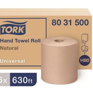 paper towels hardwound Tork Natural 630 ft roll
