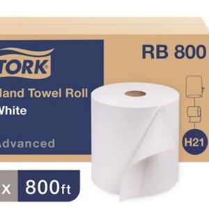 paper towels hardwound Tork Advanced white 800 ft roll