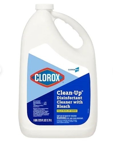 disinfectant cleaner bleach Clorox 1 gallon