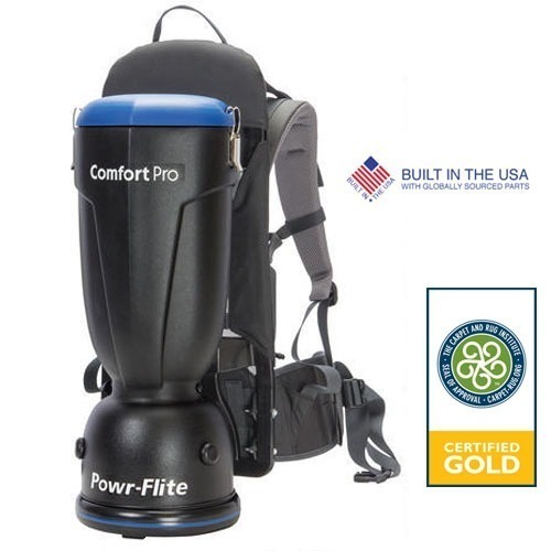 BACKPACK VACUUM, 6 QT, STANDARD COMFORT, POWR-FLITE