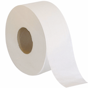 Biodegradable 2-ply jumbo toilet paper roll, 1000 feet, 12-pack
