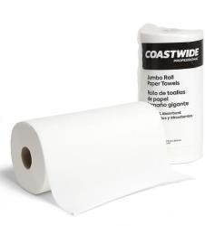 Coastwide 2-ply perforated paper towel rolls – 12 pack