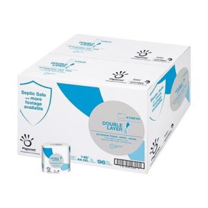 Sofidel 1-ply toilet tissue roll, white, 500 sheets, 96-roll case